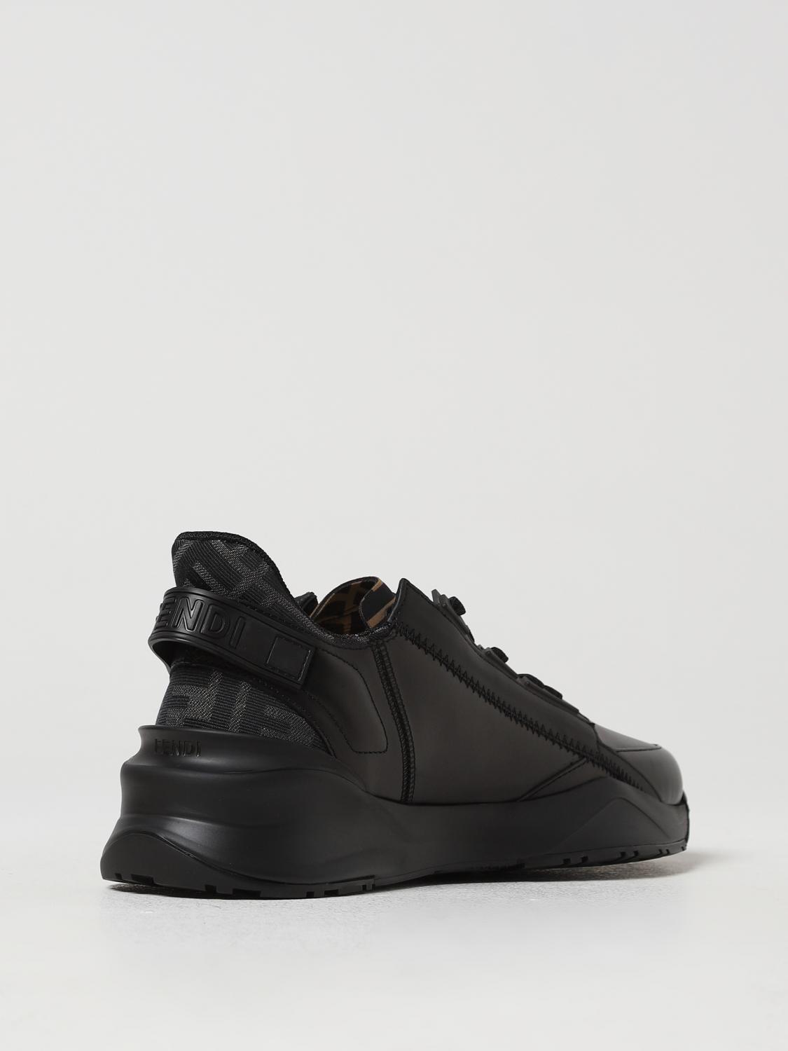 Fendi trainers black sale