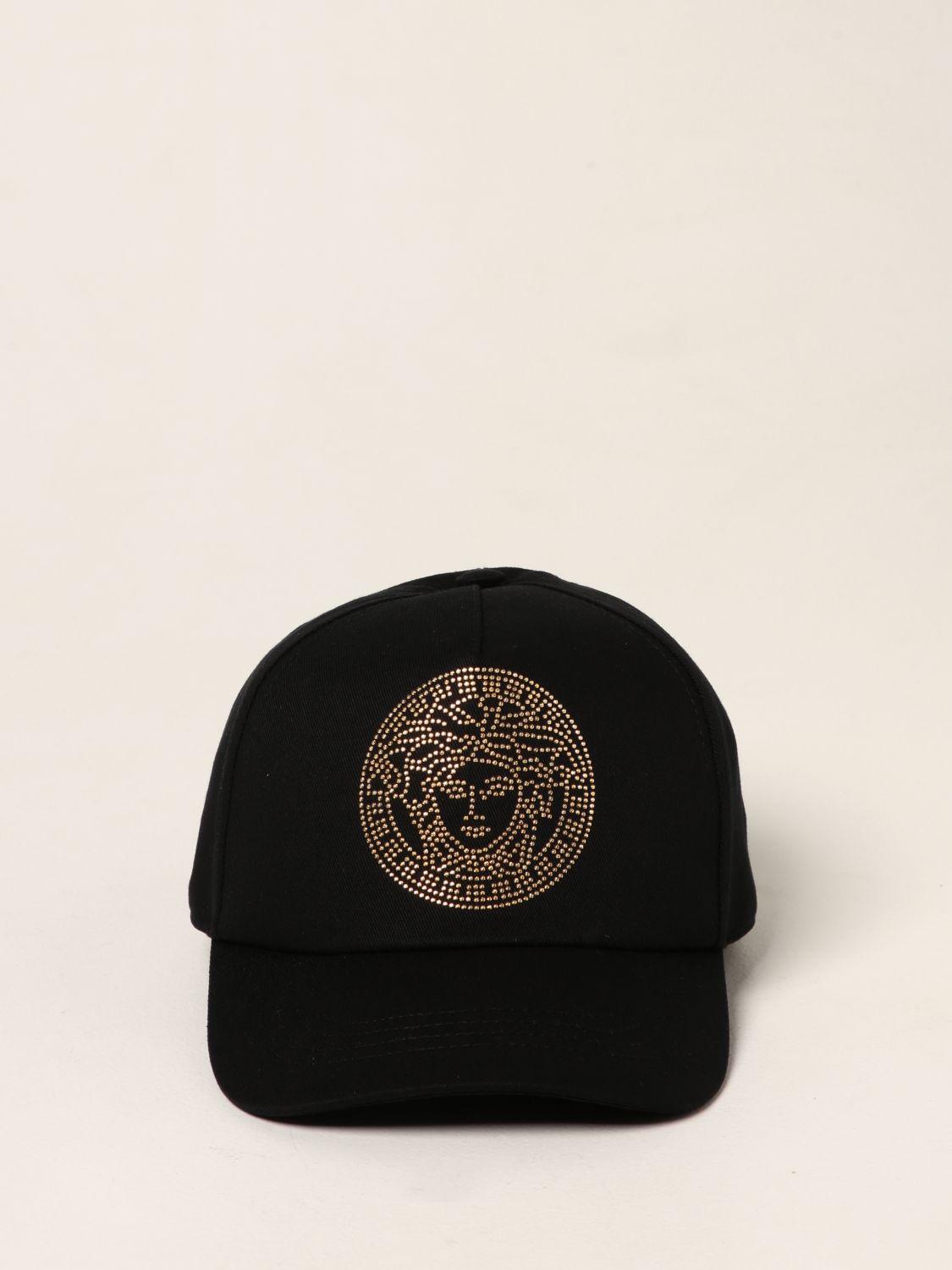 Versace Hat Hat in Black for Men | Lyst