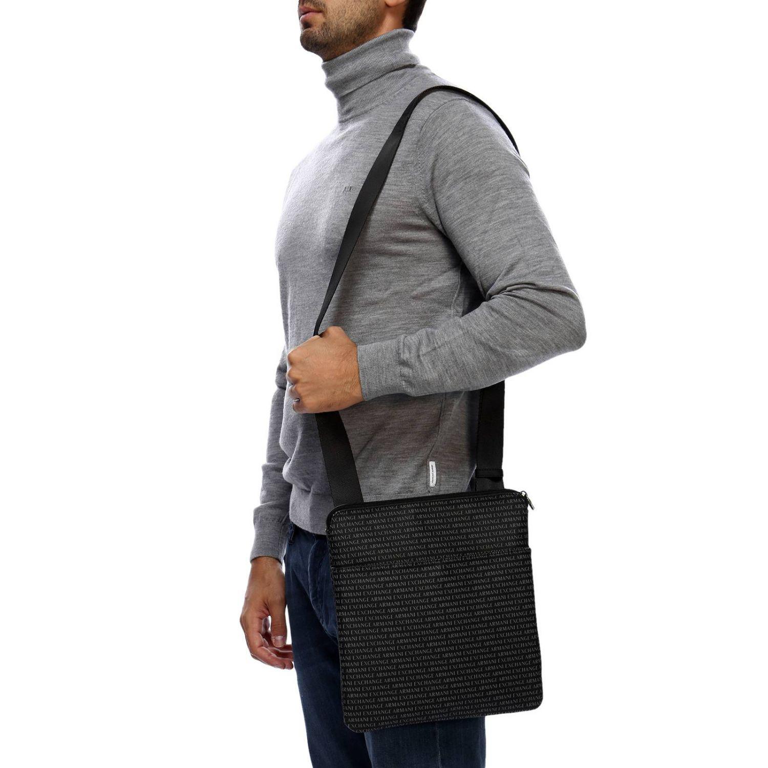 Armani exchange bags for mens top