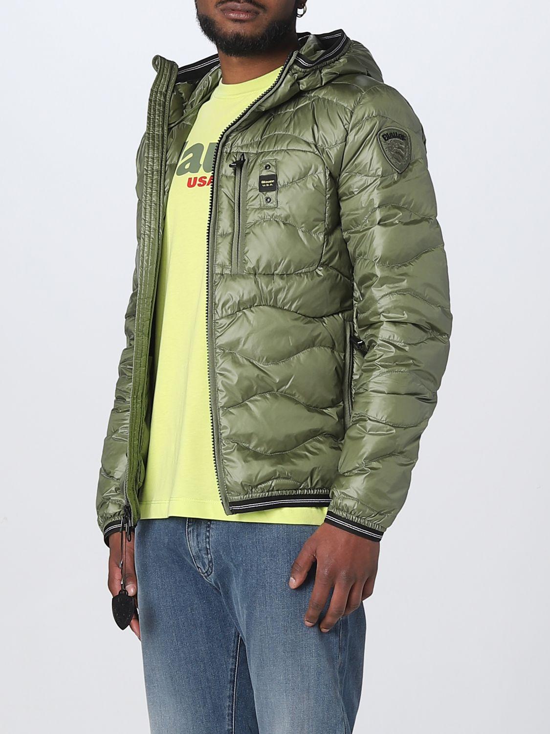 Chaqueta Blauer de hombre de color Verde Lyst