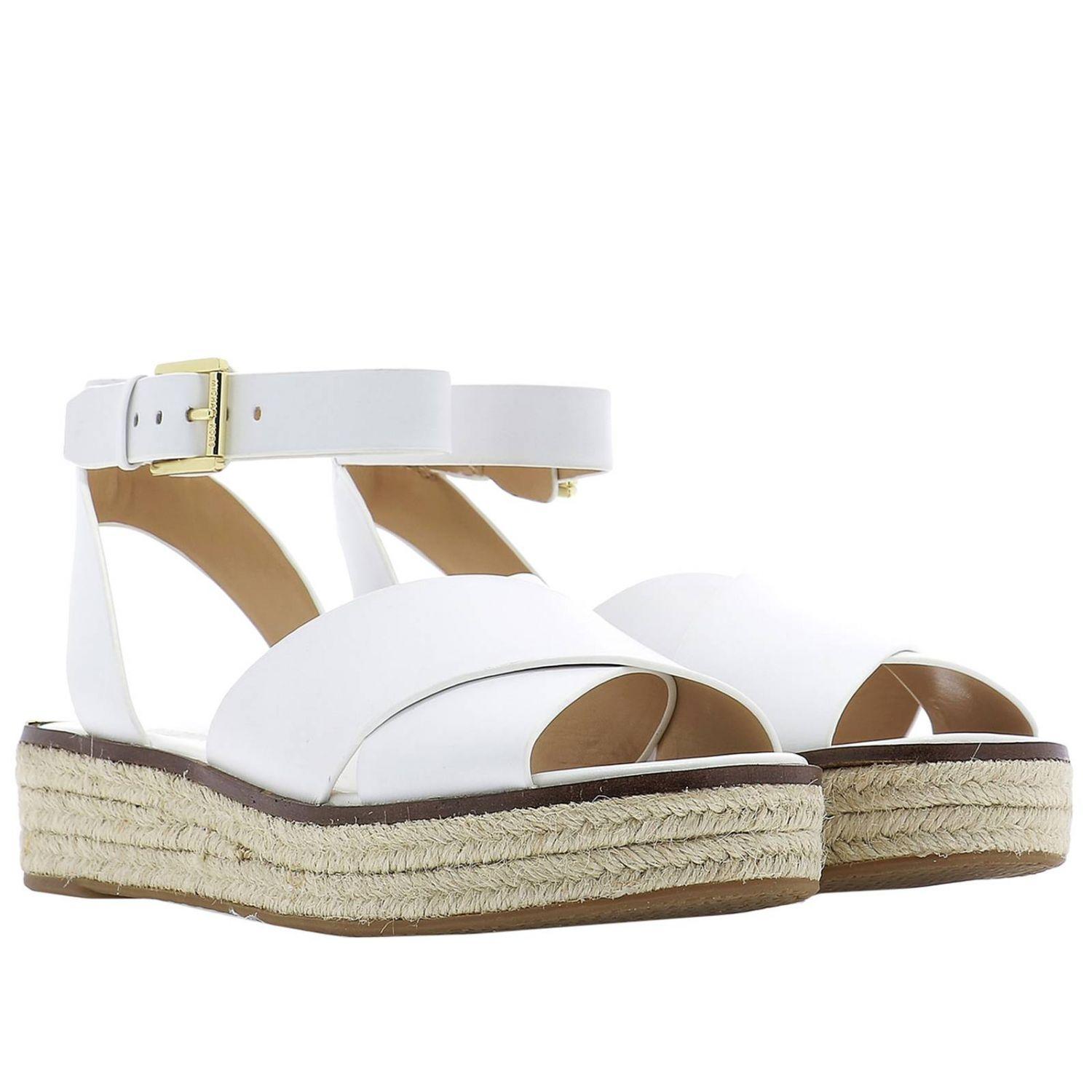 MICHAEL Michael Kors Flat Sandals Women in White Lyst