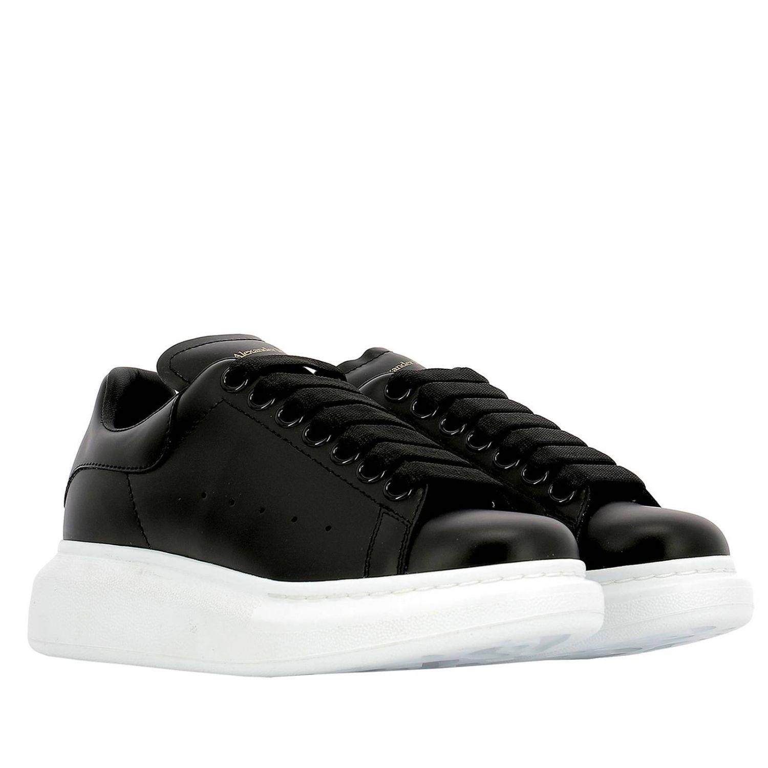 all black alexander mcqueen shoes