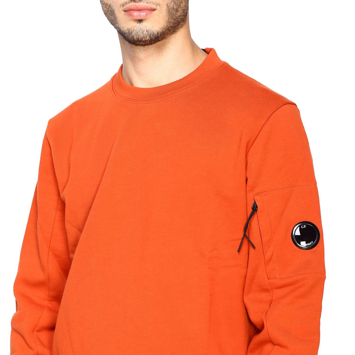 Company Cotton Crewneck Sweatshirt in Orange,Yellow gym and workout clothes gym and workout clothes C.P Save 37% C.P Company Activewear for Men Mens Activewear Orange 