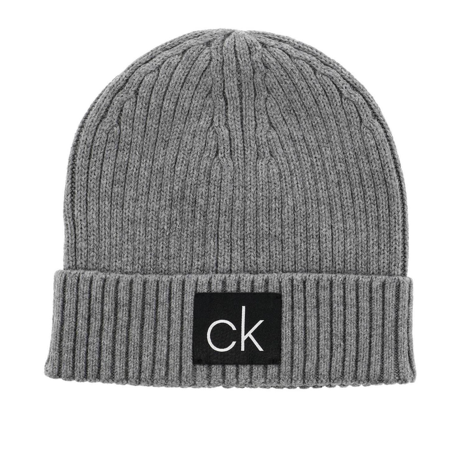 mens calvin klein beanie