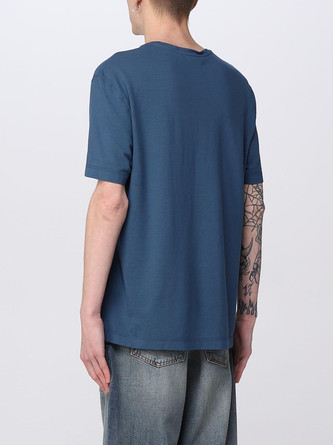 Drumohr T-shirt in Blue for Men | Lyst