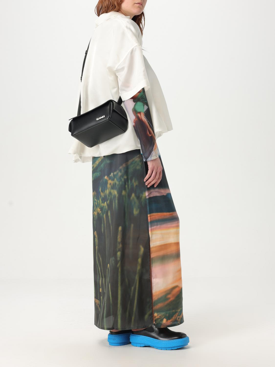 ★SUNNEI★ Lavaureto Twisted Strap Shoulder Bag Yellow MACCX LABAULETTO TWISTED / azure – SUNNEI