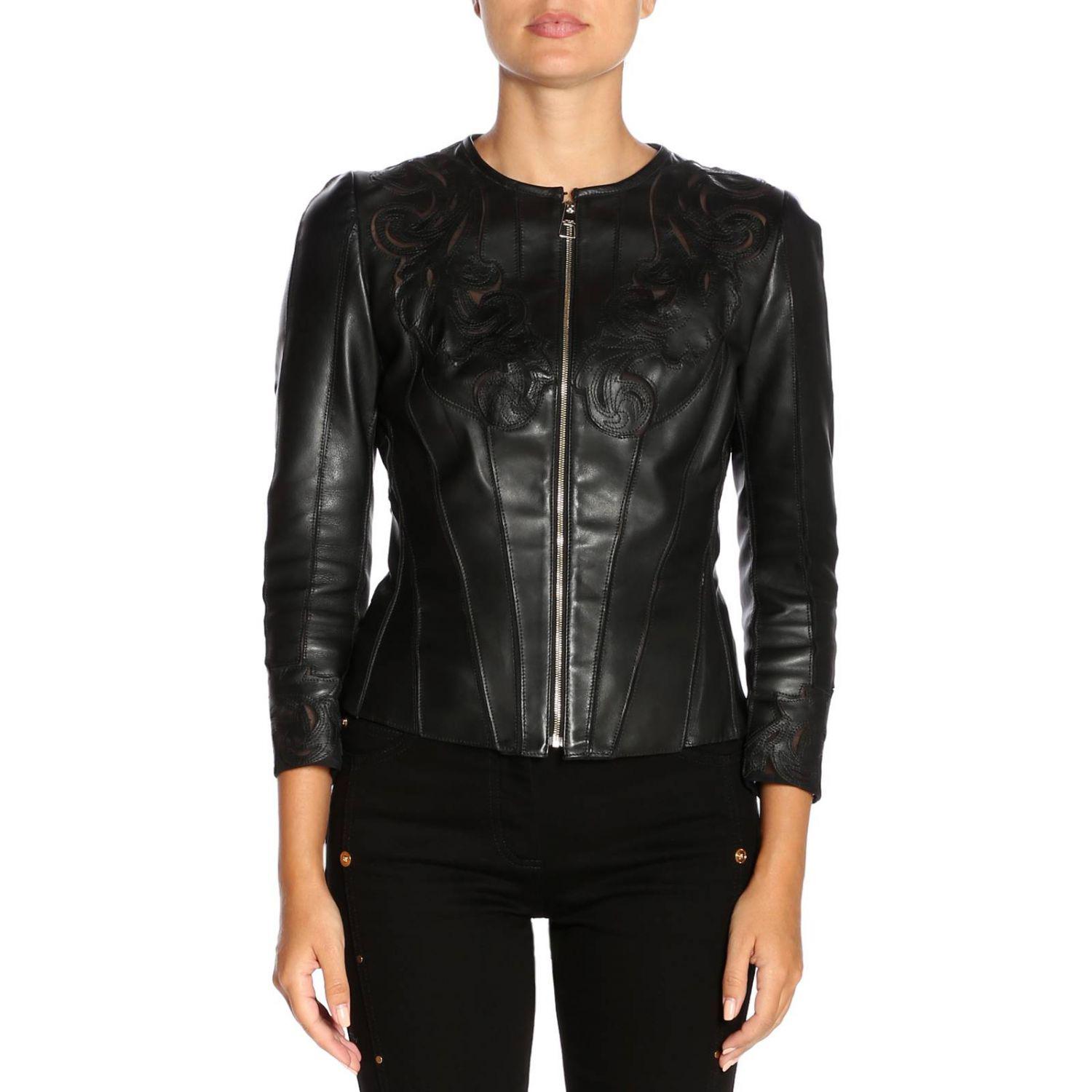 Lyst Versace Jacket Women In Black Gallery