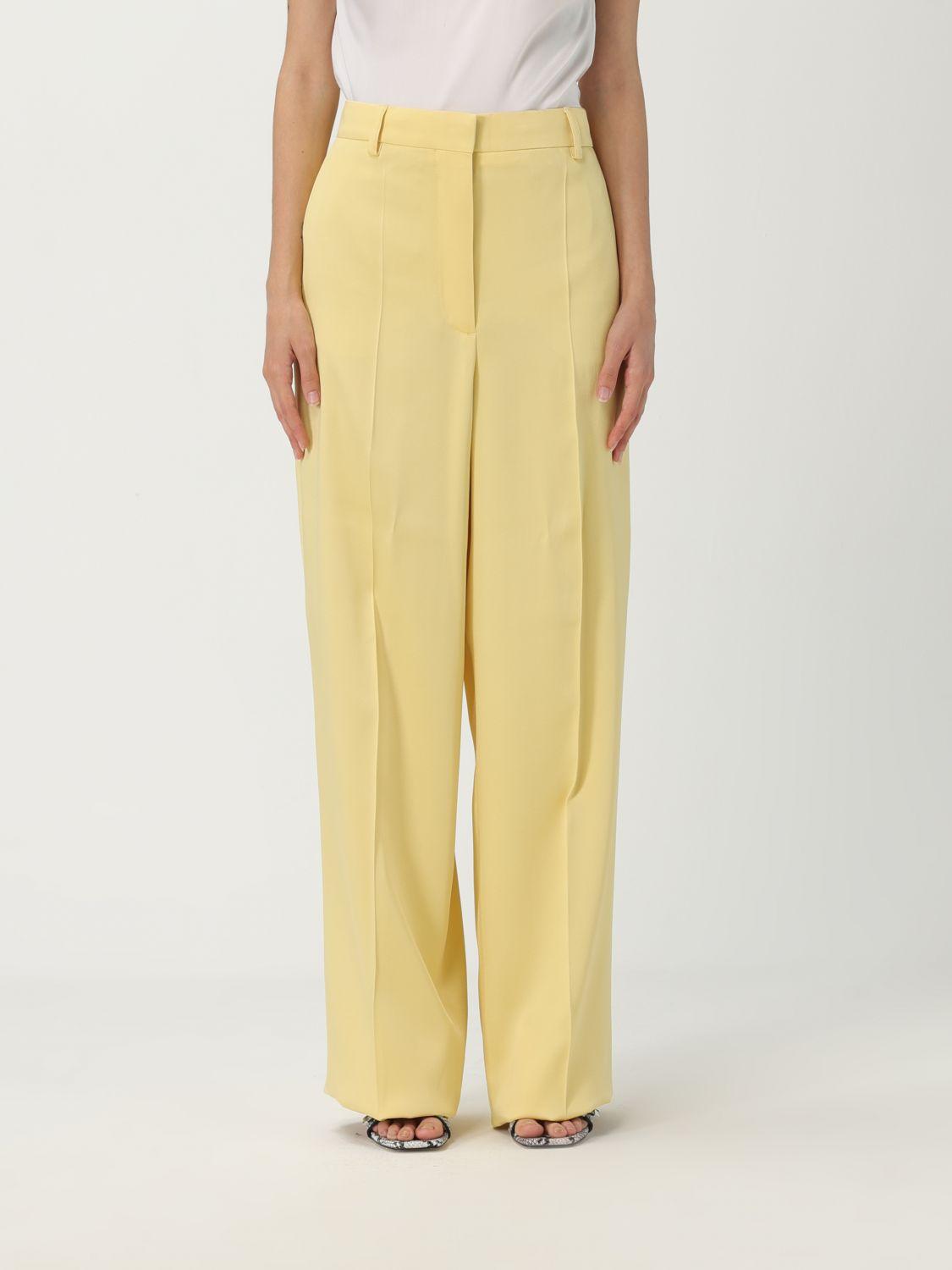Yellow Stella McCartney Pants for Women | Lyst