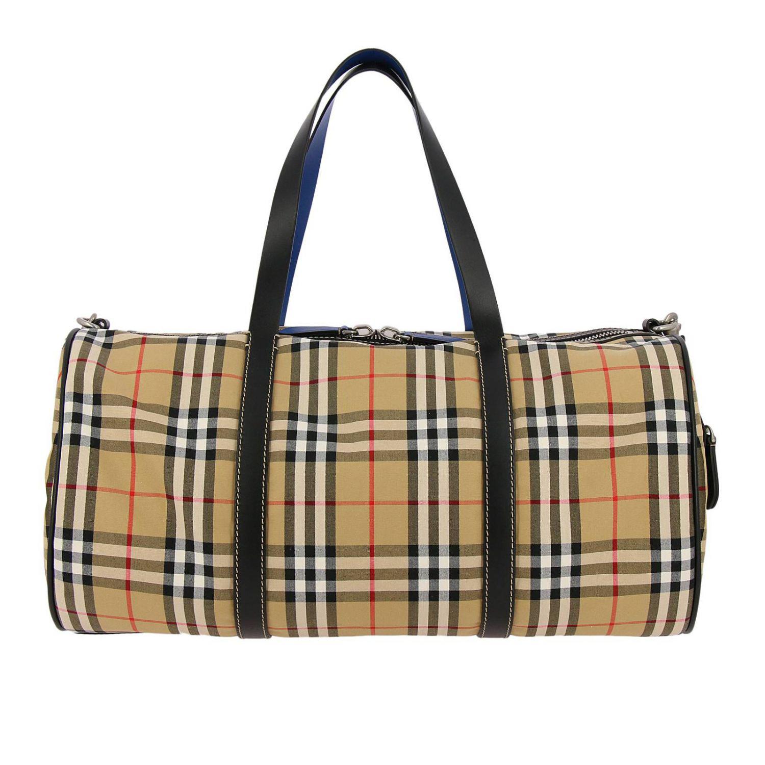 burberry travel bag men