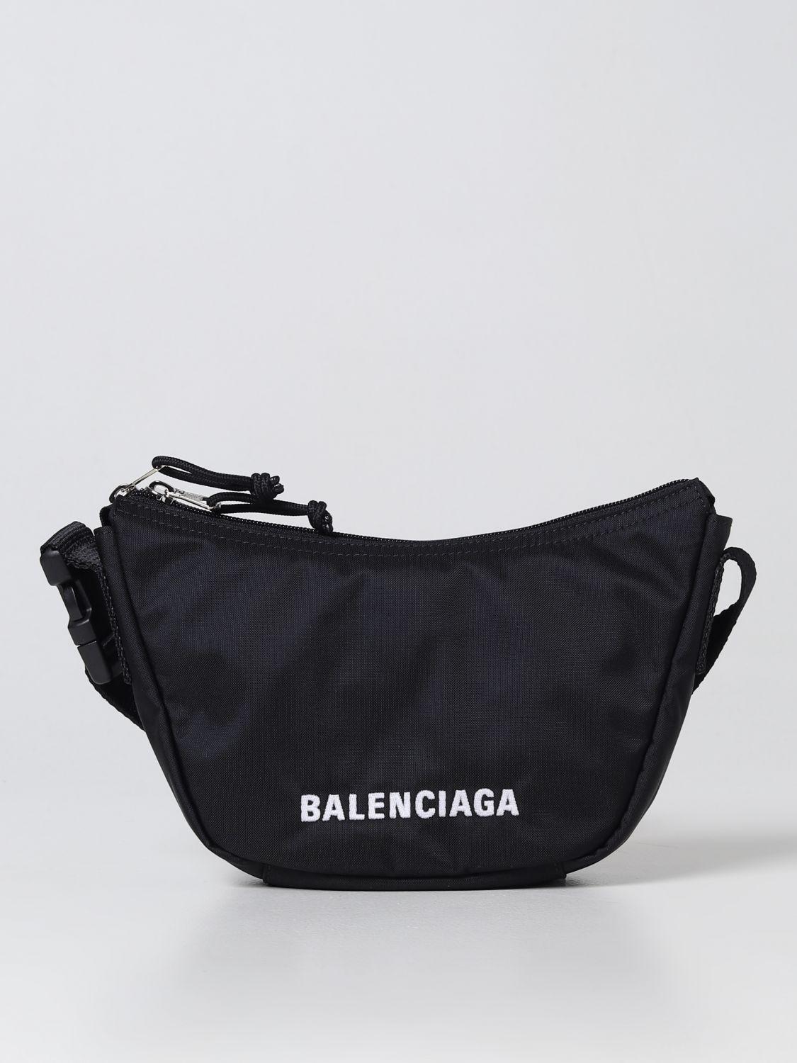 balenciaga logo belt bag