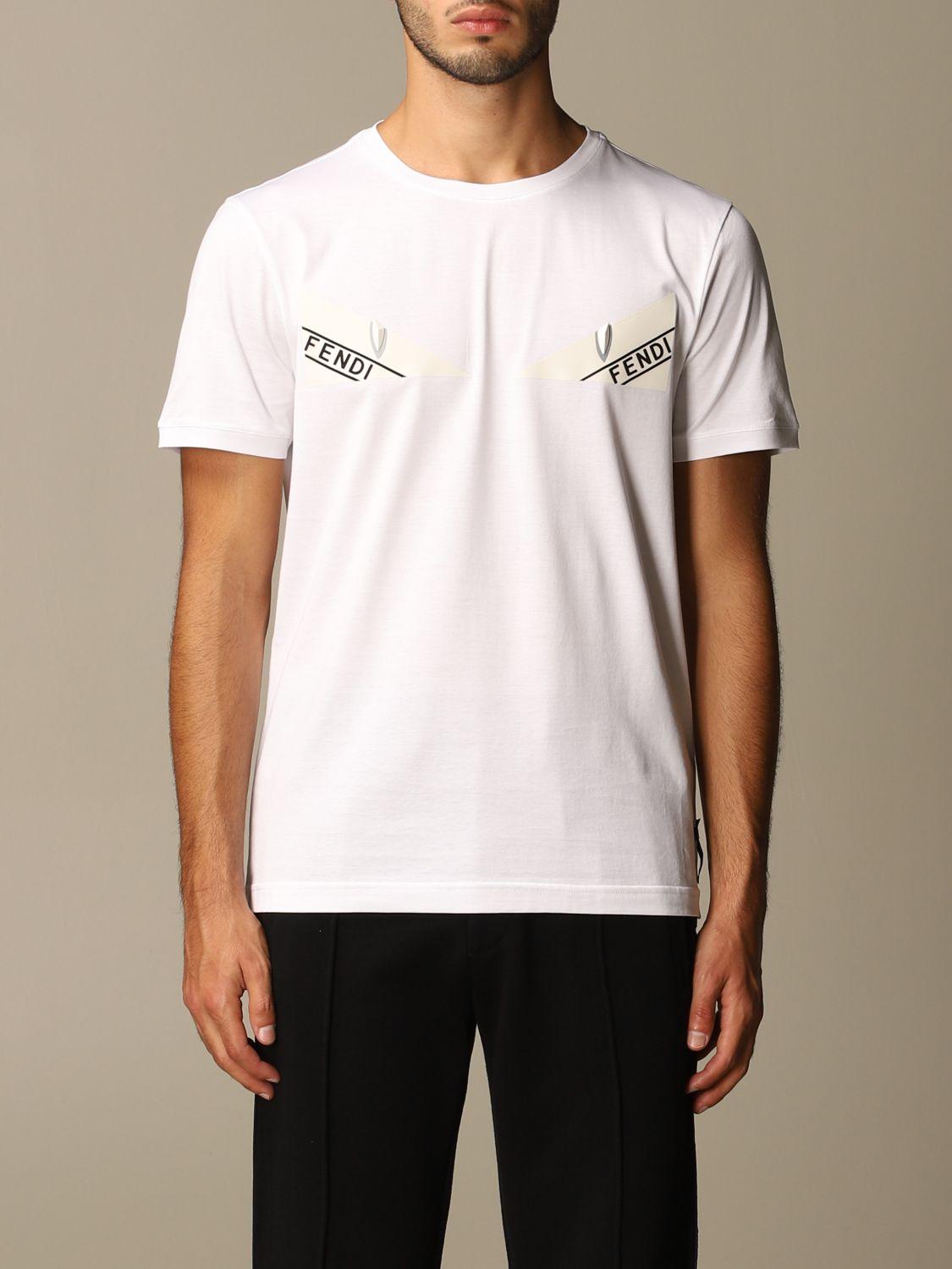 Fendi Tshirt in White for Men Lyst