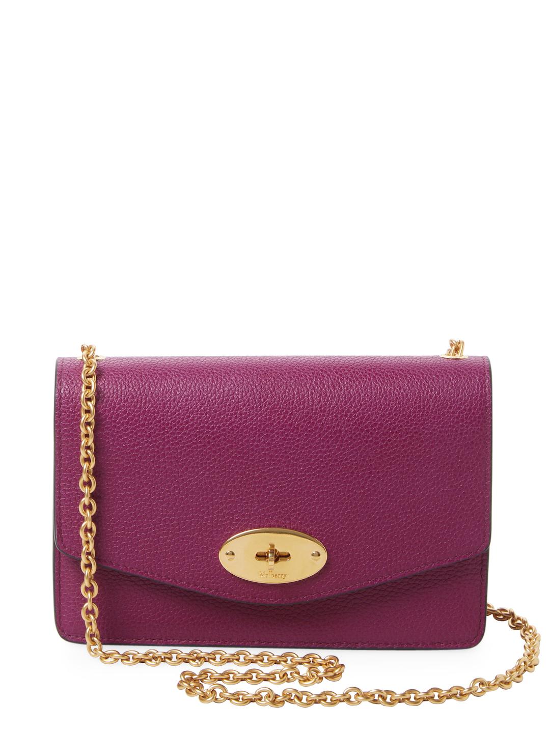 Mulberry Leather Darley Small Shoulder Bag in Violet (Purple) Lyst