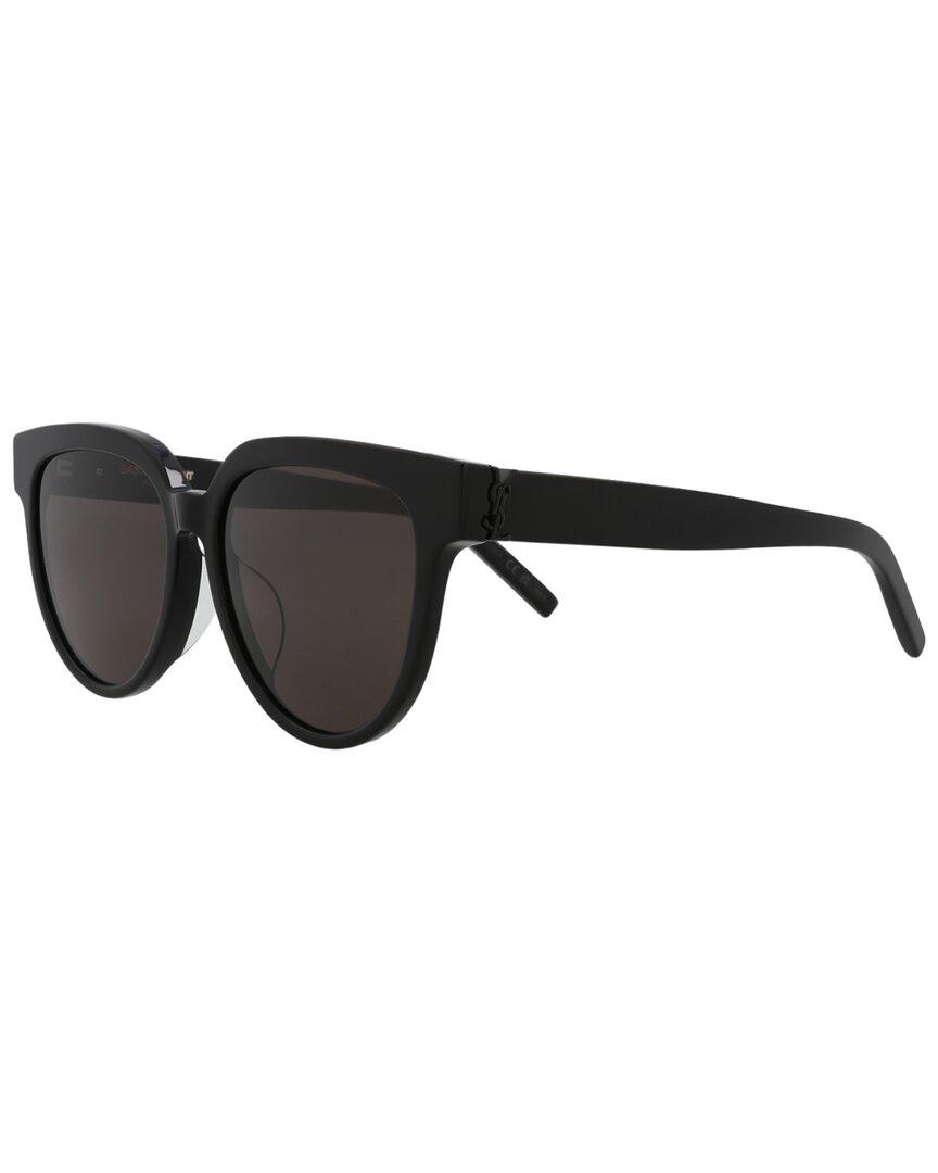 Saint Laurent Slm28F 55Mm Sunglasses in Black Lyst
