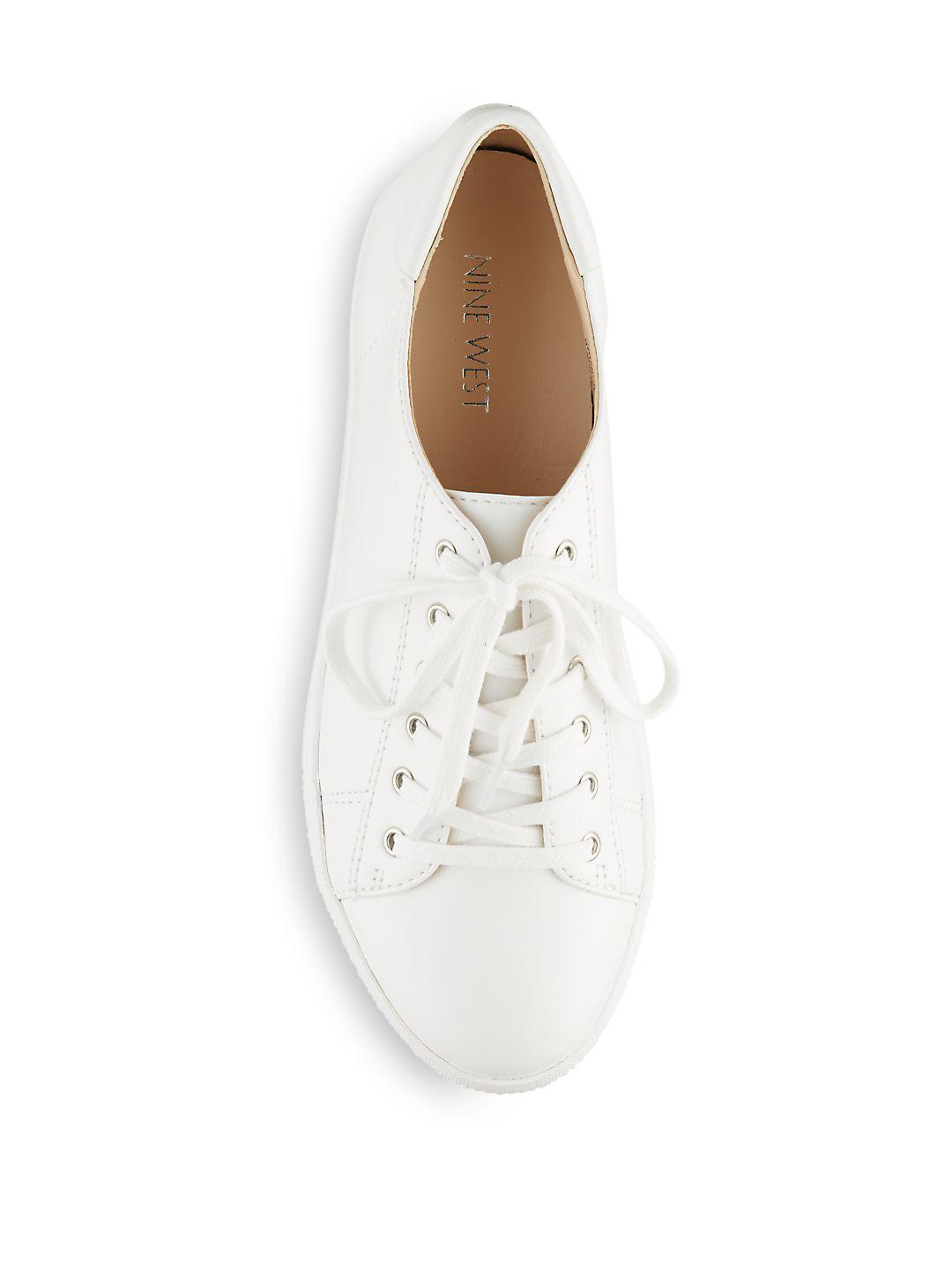 nine west platform sneakers