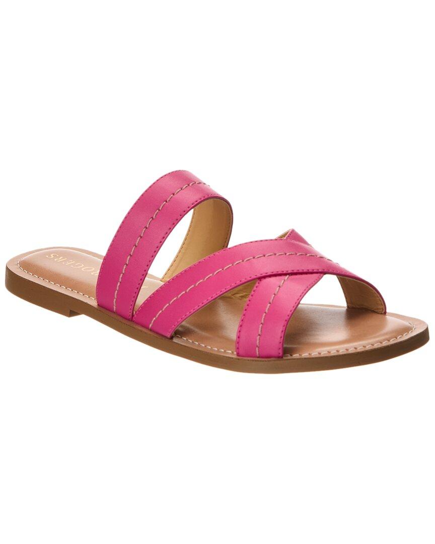 Jack Rogers Sara Stitch Leather Sandal in Pink Lyst