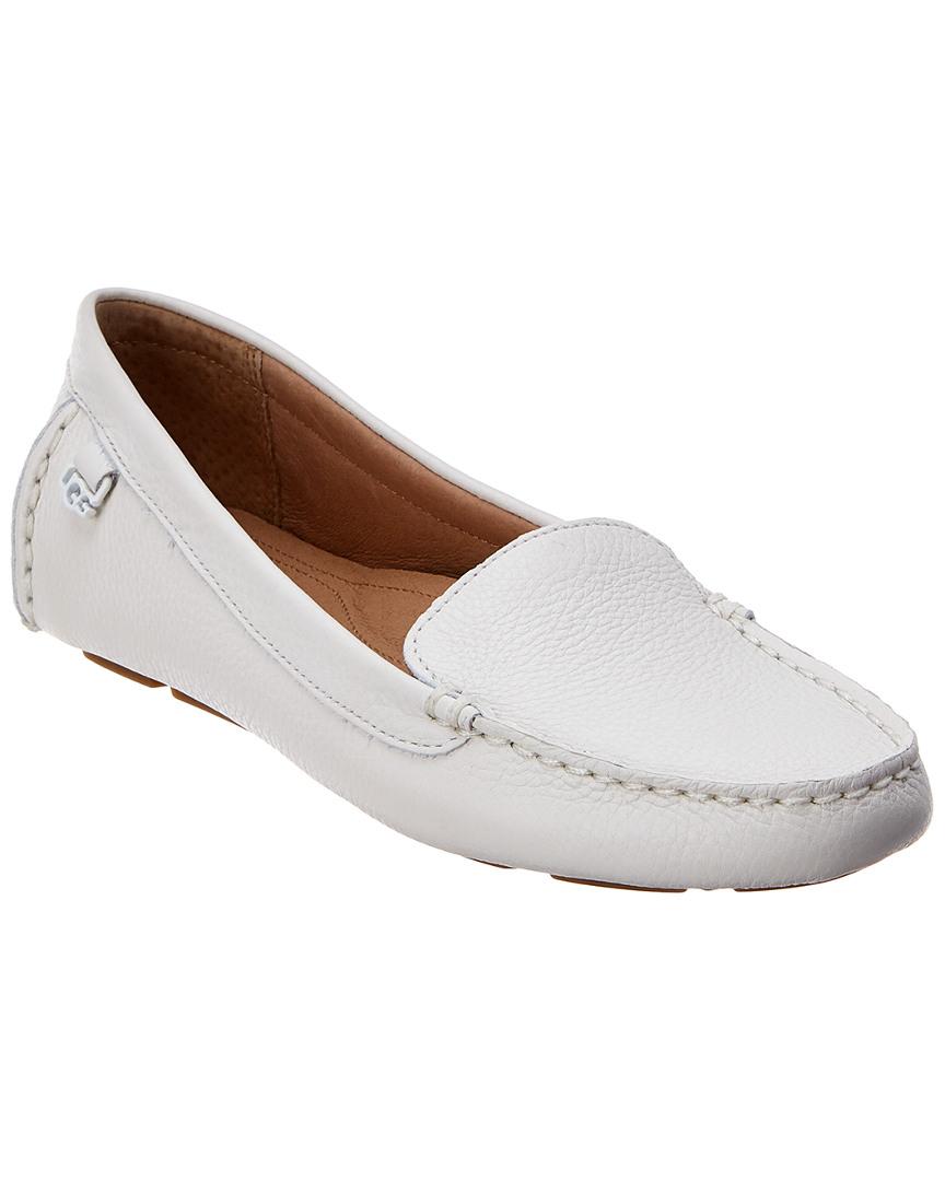 UGG Women's Flores Leather Loafer in White | Lyst Canada