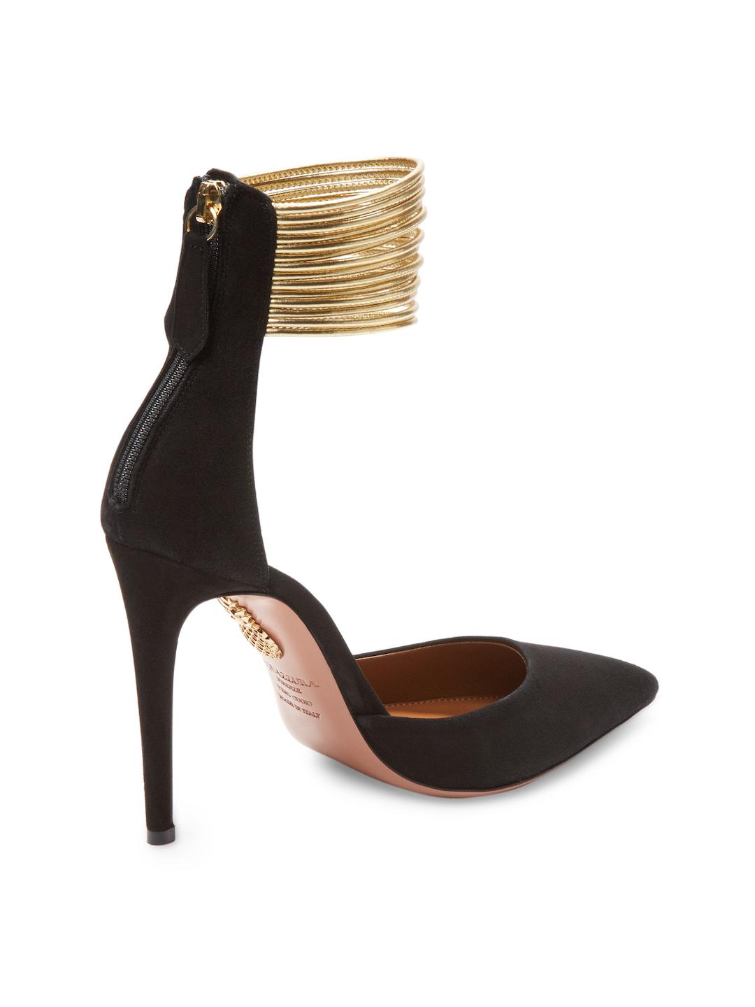 Aquazzura Hello Lover 105 Leather Pump 