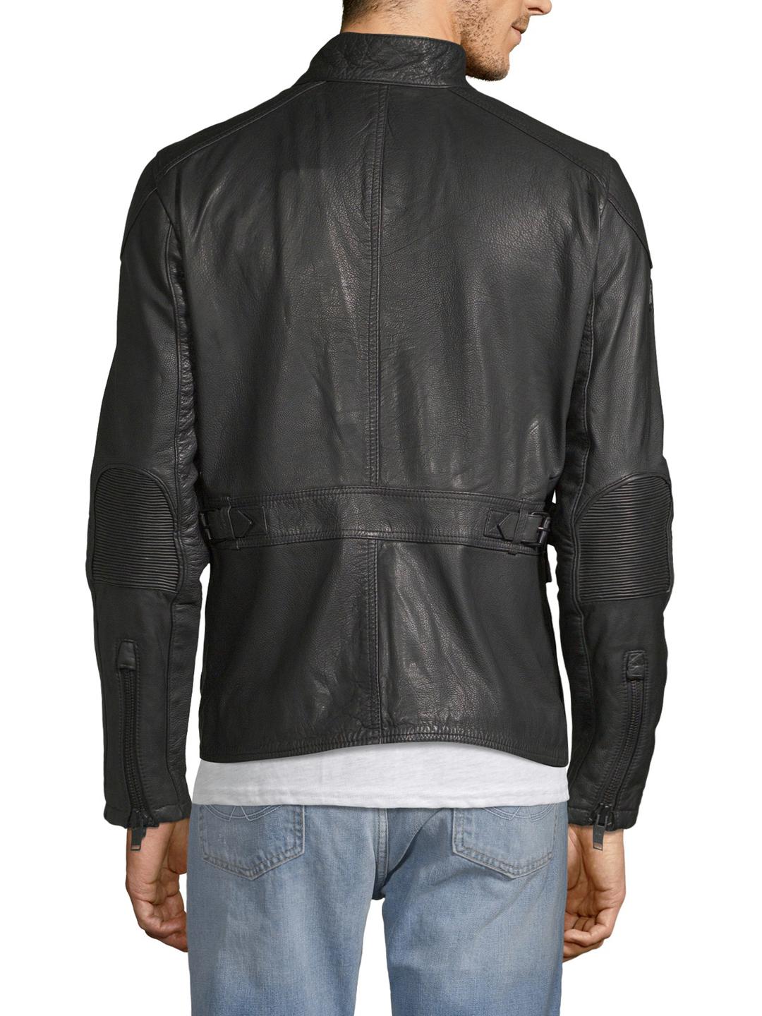 leather rotor jacket