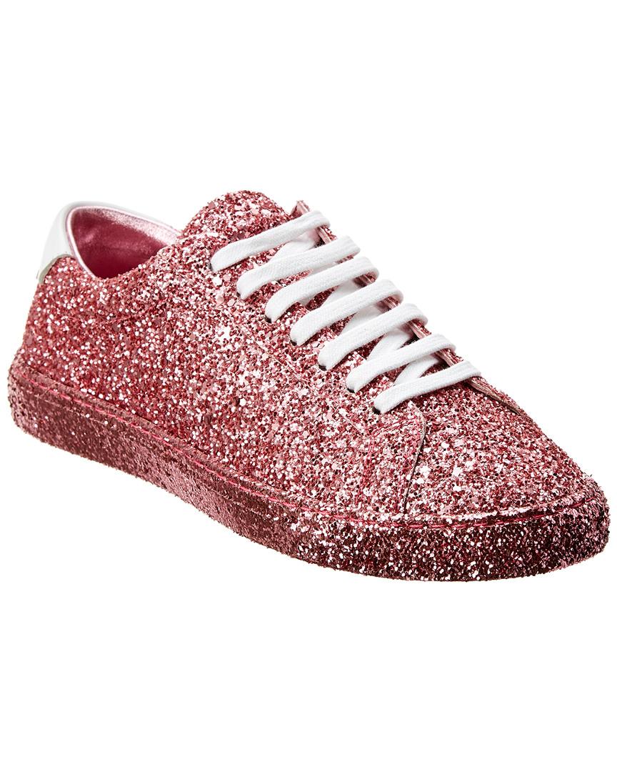 ysl glitter sneakers