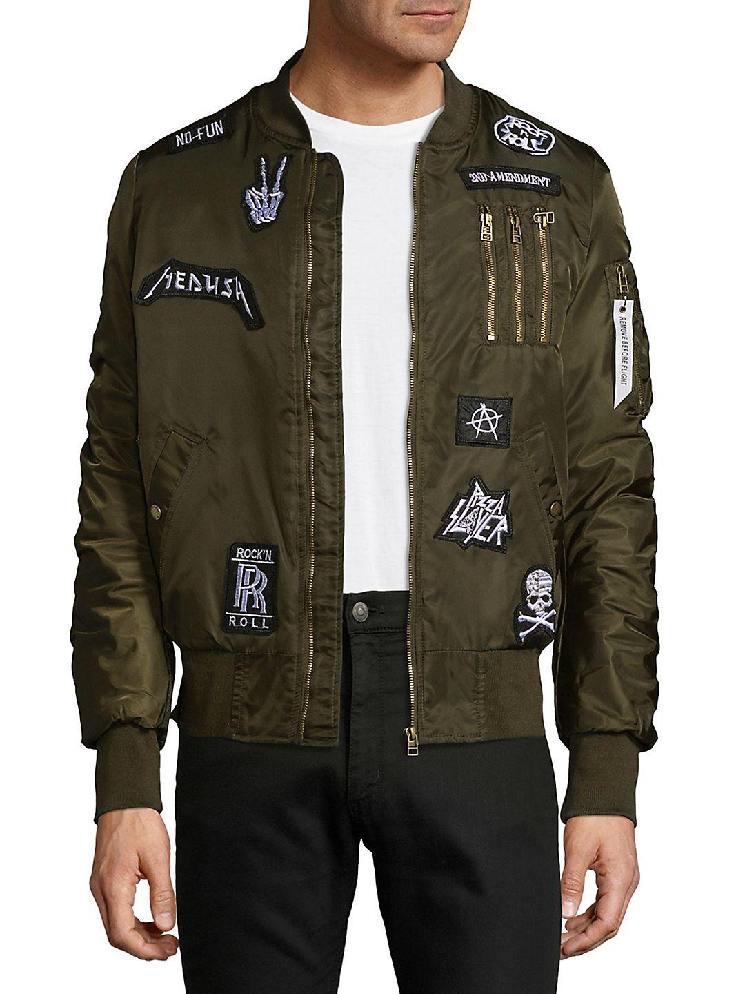 aviator jacket patches