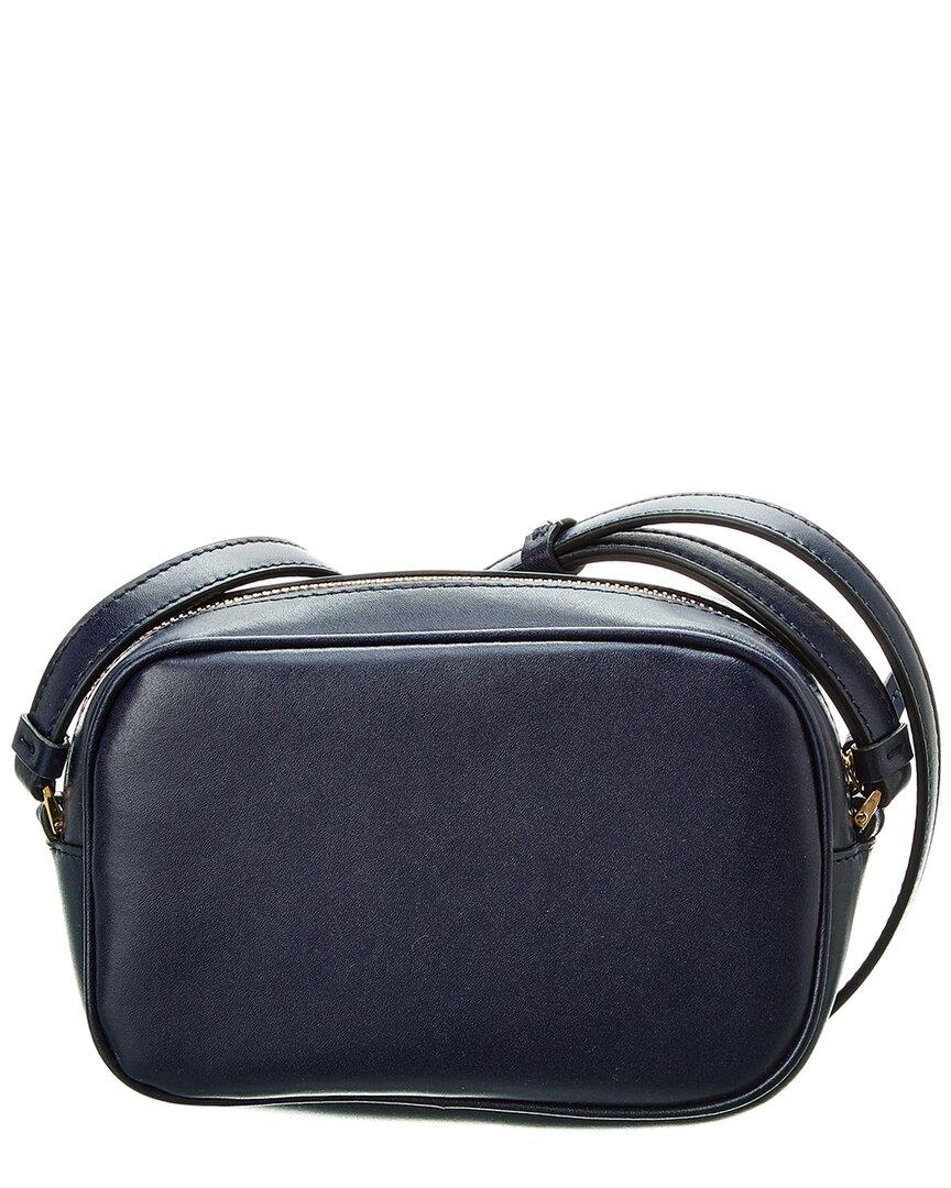 Ferragamo Vara Bow Leather Camera Bag in Blue Lyst Canada
