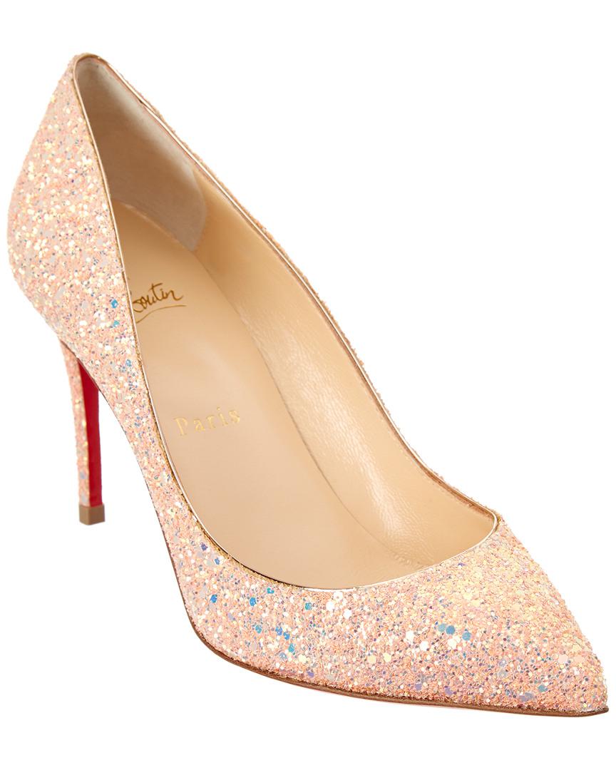 Shop Christian Louboutin Pigalle Follies 100 Glitter Pumps