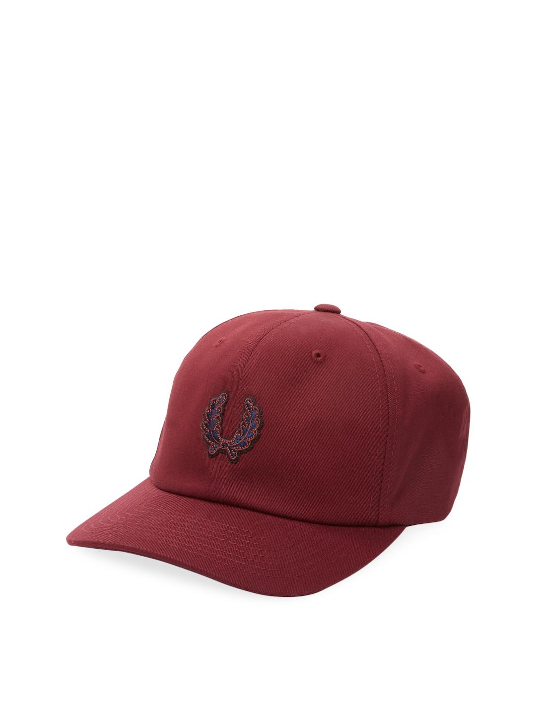 fred perry x stussy cap