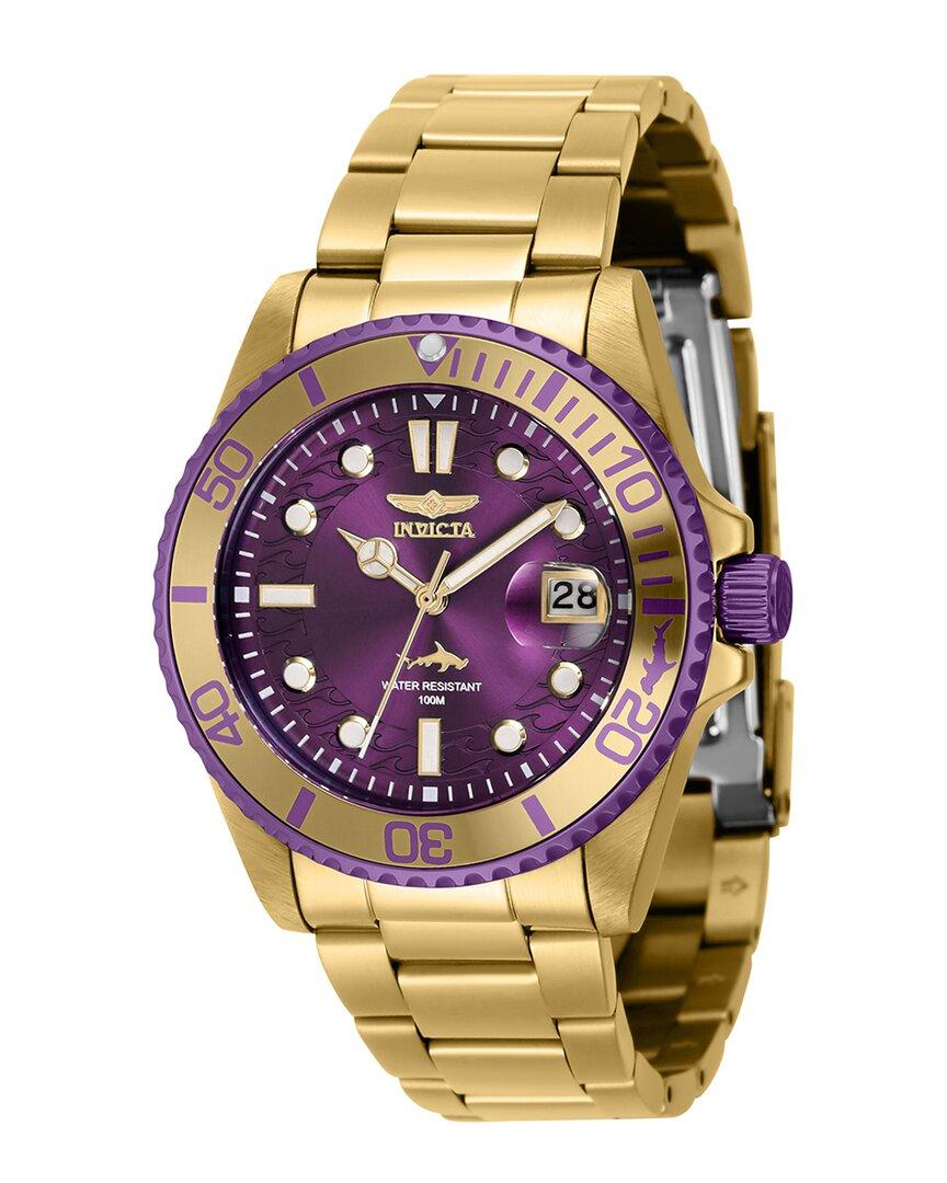 Invicta women's shop purple watch
