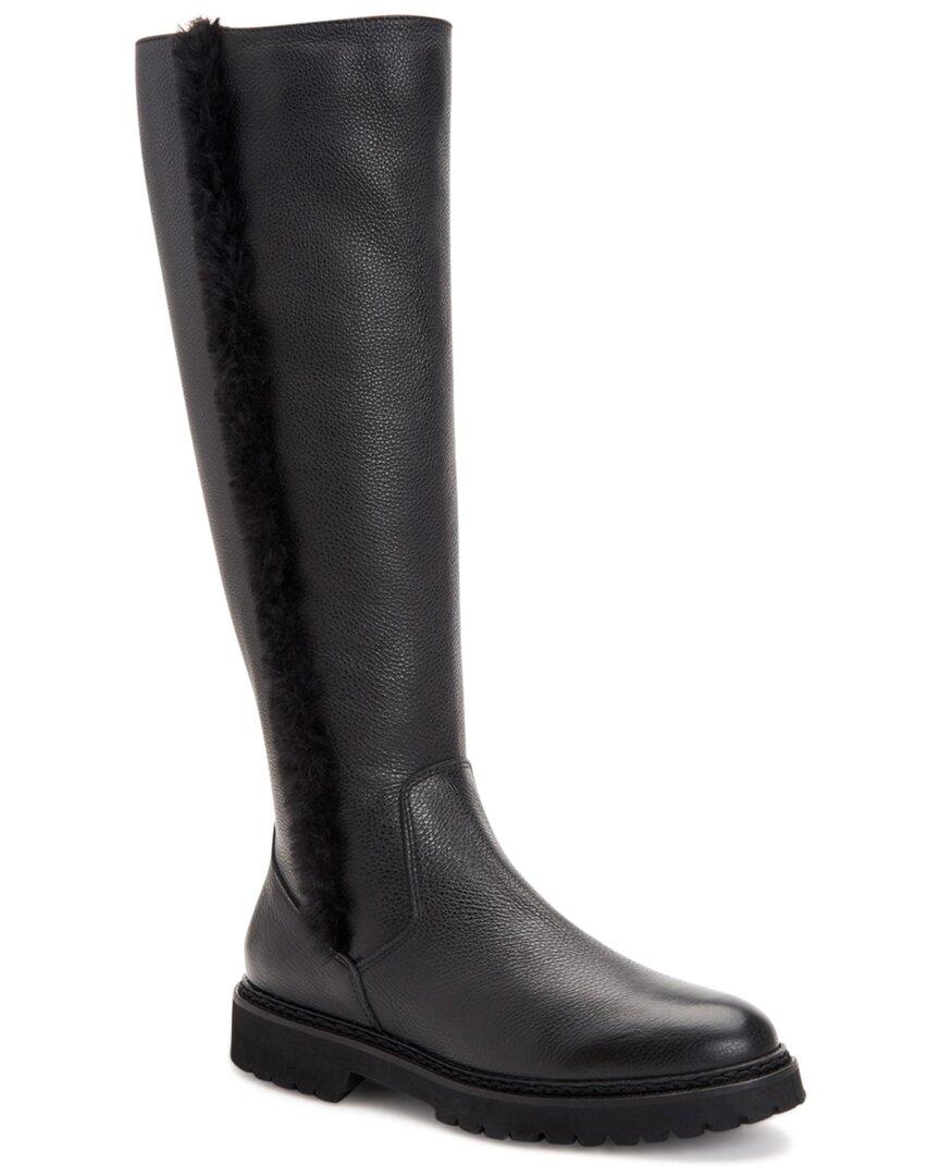 Aquatalia Marietta Weatherproof Leather Boot in Black Lyst