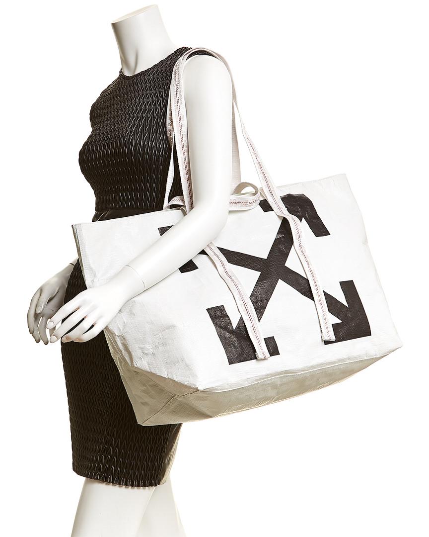Off-White c/o Virgil Abloh Canvas Commercial Tote Bag Off Off-White c/o Virgil Abloh Canvas Commercial Tote Bag Off