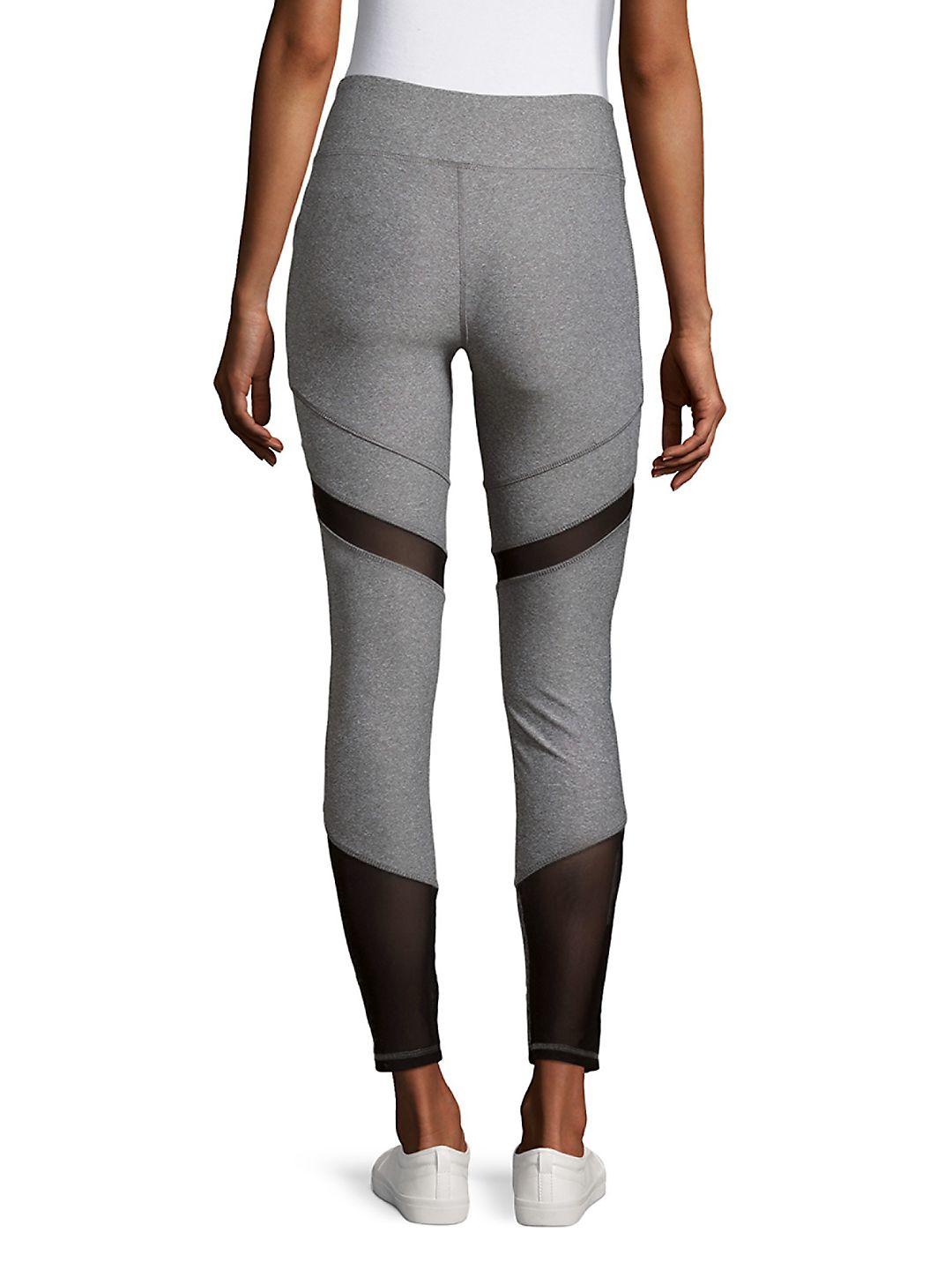 X By Gottex Synthetic Power Mesh Leggings in Black Lyst