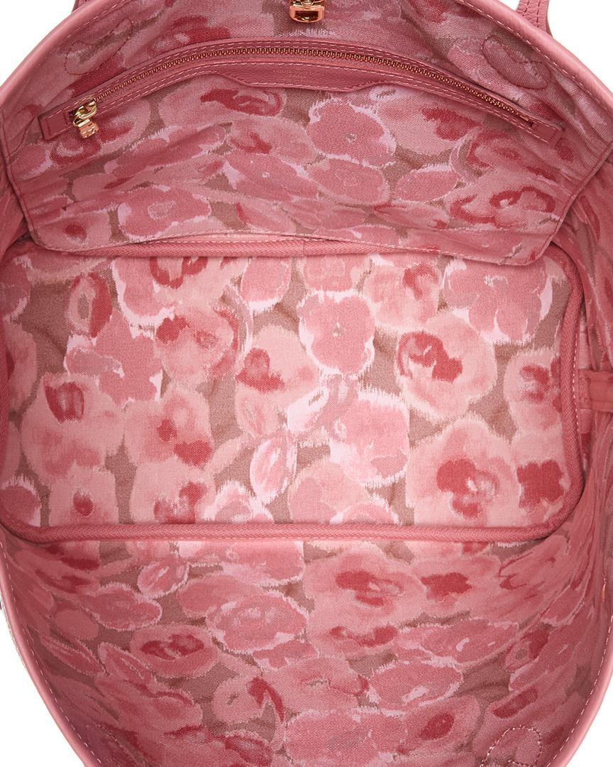 Louis Vuitton Pink Monogram Canvas Ikat Flower Neverfull MM QJB0BJBWPA144