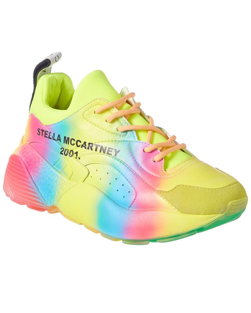 Stella McCartney Eclypse Rainbow Sneaker in Yellow - Save 50% - Lyst