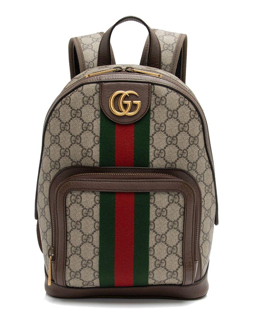 Pre owned gucci backpack hotsell