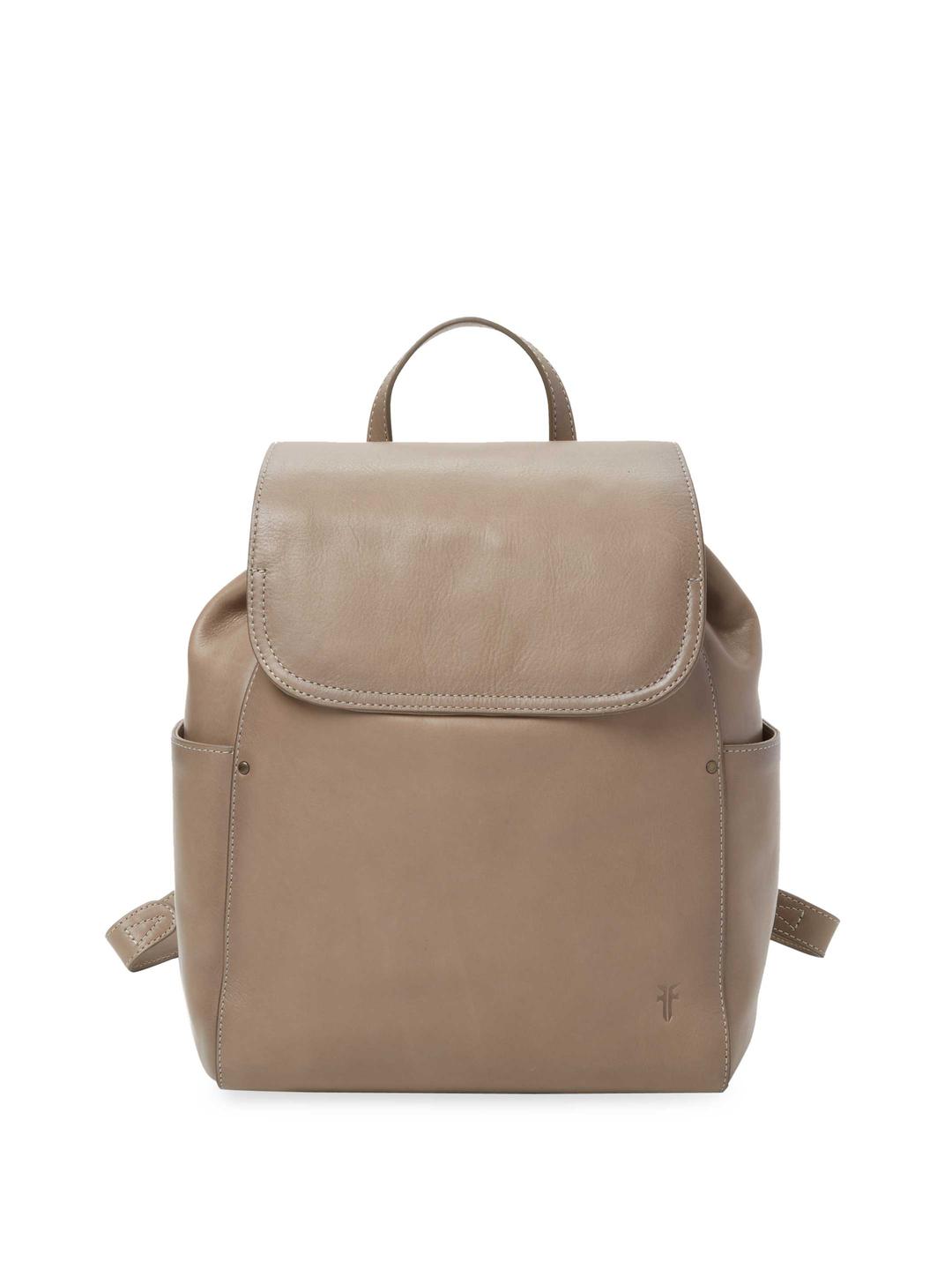 frye olivia leather backpack