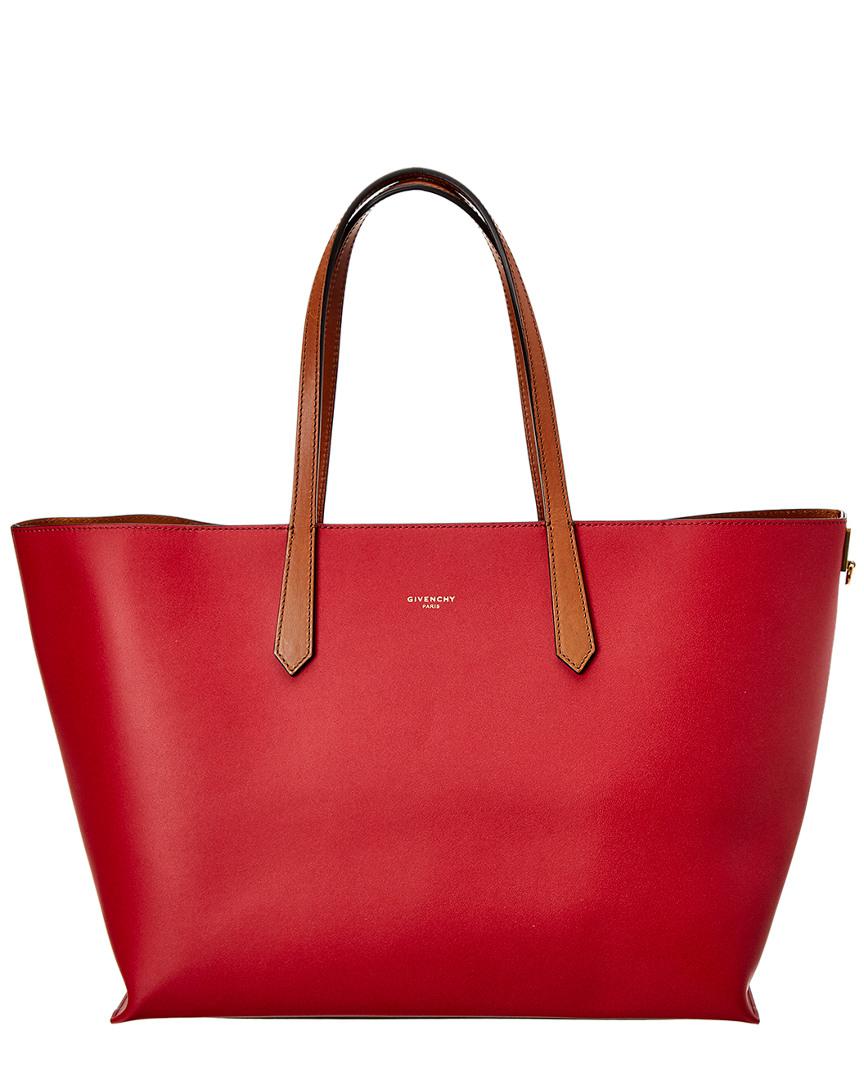 gv medium smooth leather shopper tote bag