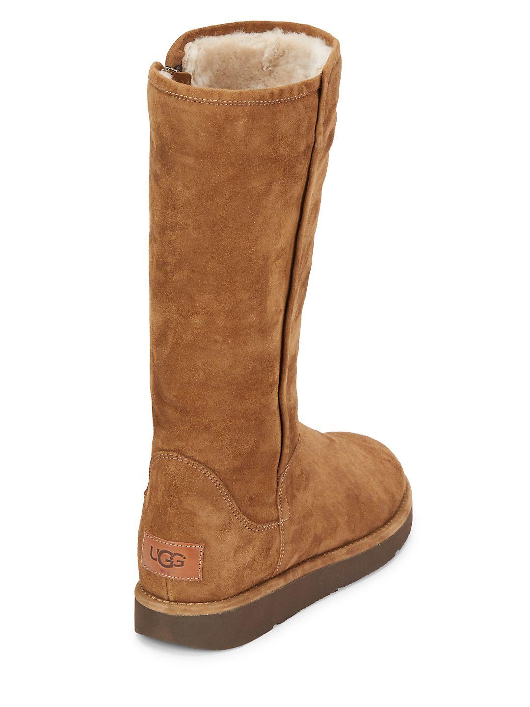 brown ugg platform boots