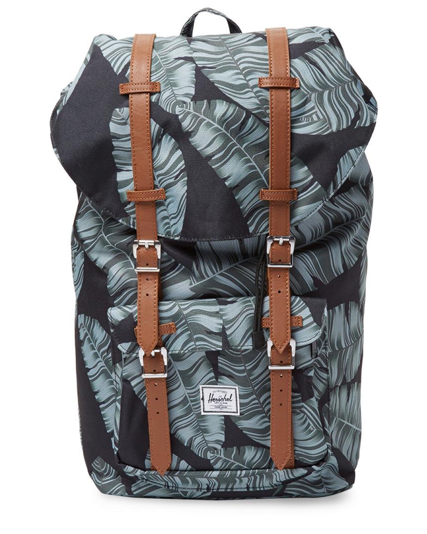 herschel printed backpack