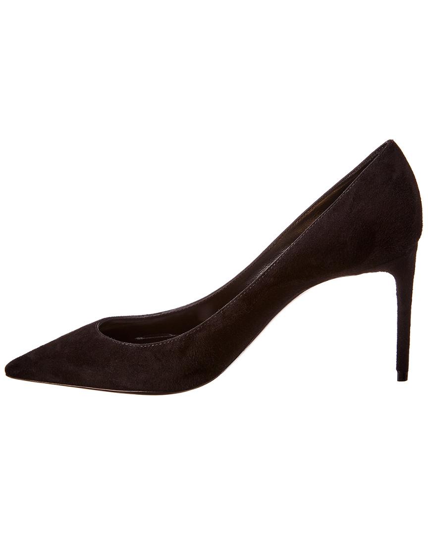 saint laurent zoe suede pump