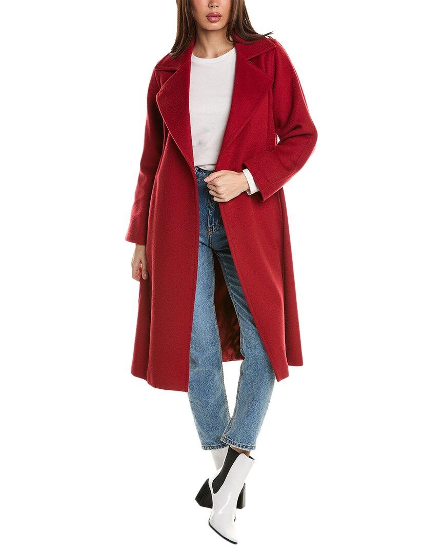 Red Max Mara Duster Coat Max Mara Manuela Camel Wool Coat In Red Lyst