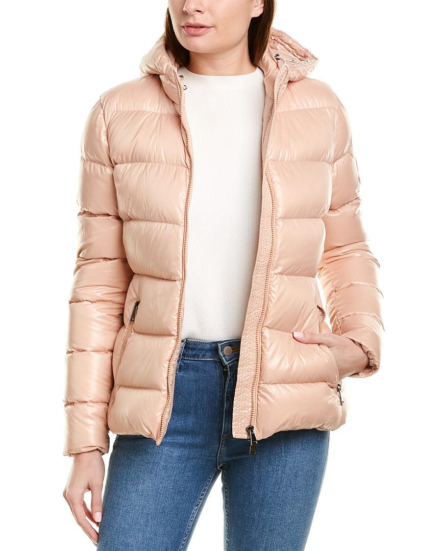 moncler fitted padded jacket