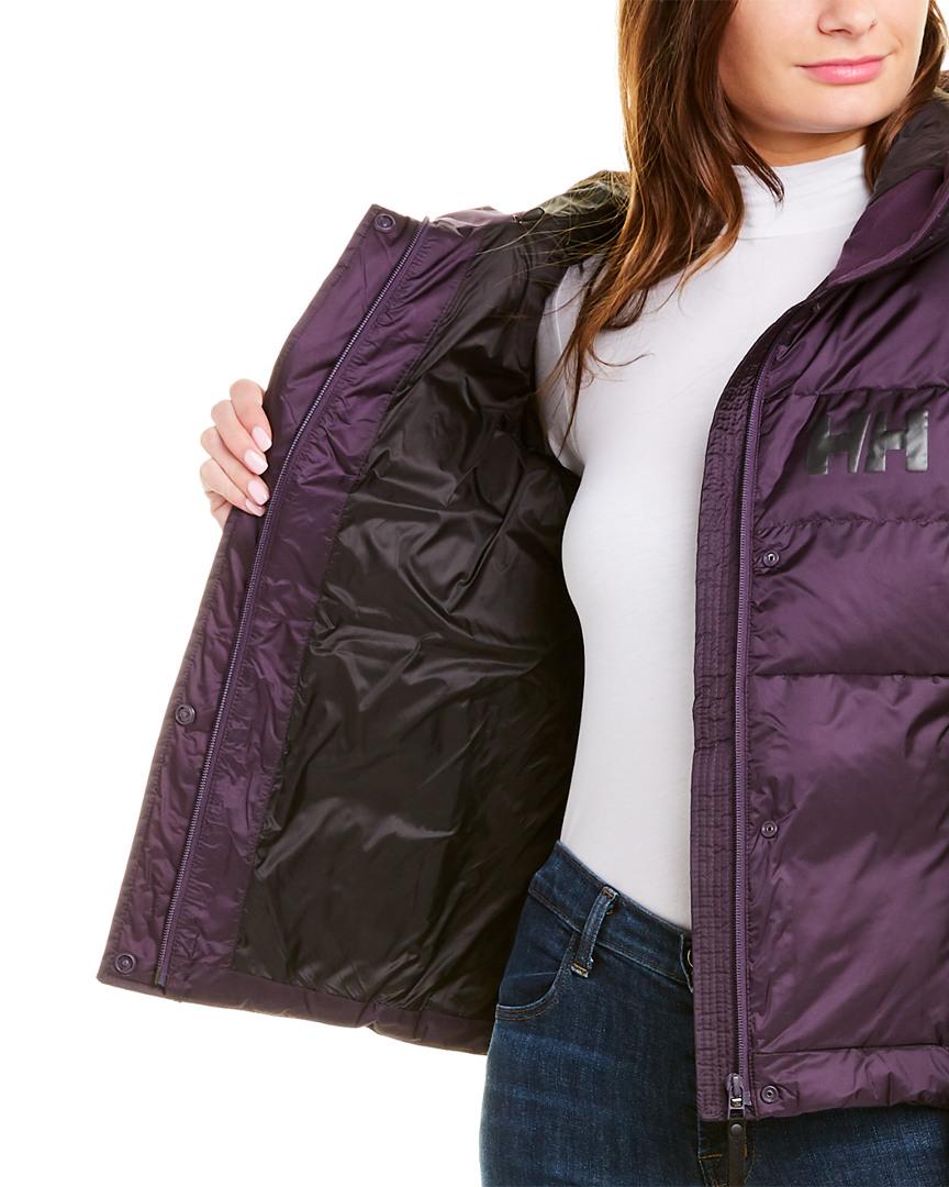 Helly Hansen Synthetic Stellar Puffer Jacket in Purple | Lyst