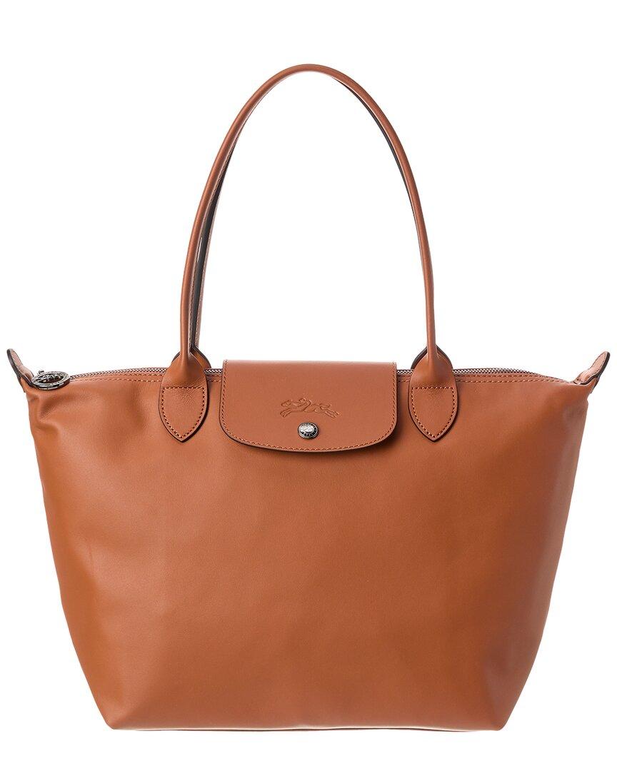 Leather Longchamp Le Pliage Cuir Size M LONGCHAMP Le Pliage Cuir S