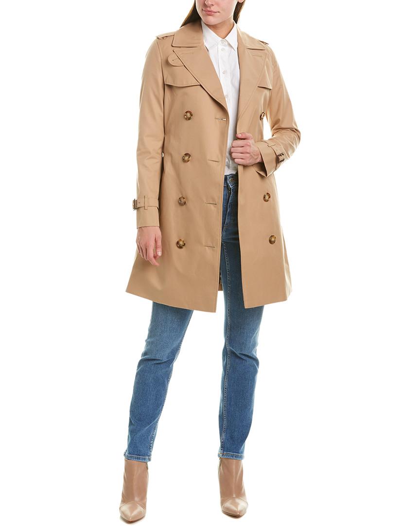 the short islington trench coat