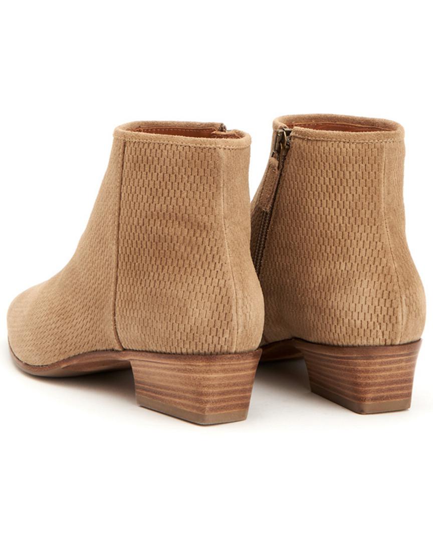 aquatalia fire waterproof suede bootie