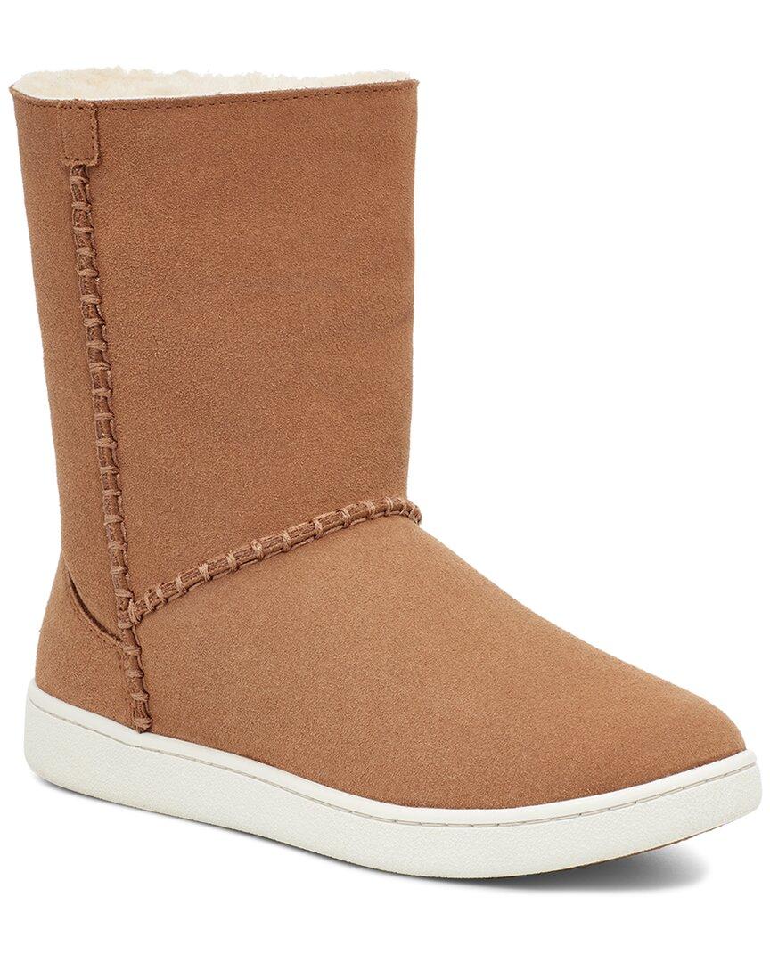 UGG Mika Classic Suede Sneaker Boot in Brown Lyst