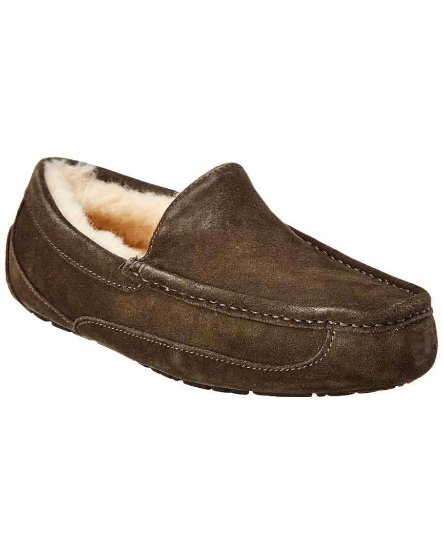 ugg ascot faux fur driver loafer