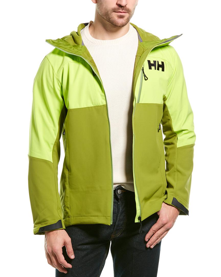 Helly Hansen Odin Mountain Softshell Hiking Jacket Yellow in Green for Men Save 72 Lyst