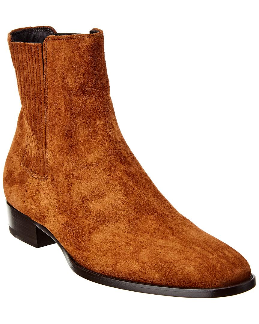 wyatt tan apron boot