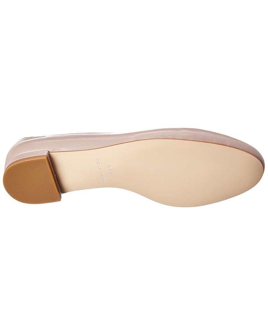cole haan kaia leather flat